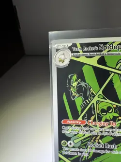 Pokemon TCG-Team Rockets Spidops 187/182-Sv10:Destined Rivals-Illus. Rare NM/M - Image 2