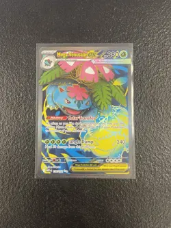 Pokemon TCG Mega Evolutions Mega Venusaur EX 155/132 Ultra Rare NM - Image 1