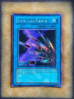 Yugioh Thousand Knives PCY-003 Parallel Secret Rare LP - Image 1