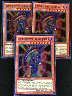 YUGIOH GIMMICK PUPPET TWLIGHT JOKER NUMH-EN007 SUPER X3 (NM) - Image 1