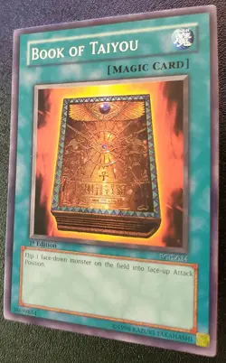 Yu-Gi-Oh! Book of Taiyou PGD-034 Pharaonic Guardian-1st Edition NM - Image 3