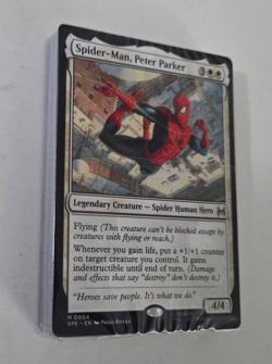 New Sealed Magic The Gathering Marvel's Spider-Man 30 Card White Welcome Deck - Image 3