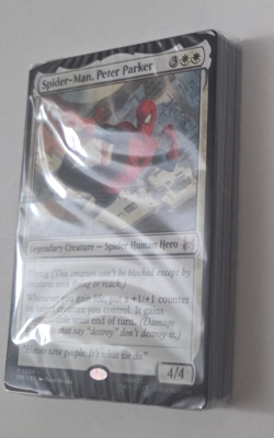 New Sealed Magic The Gathering Marvel's Spider-Man 30 Card White Welcome Deck - Image 4