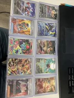 Pokemon TCG Card lot. Destined Rivals And Mega Evolution Singles - Image 1