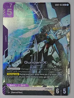 Gundam X LR - GD02-053 - Dual Impact Gundam TCG Card Game - Image 1