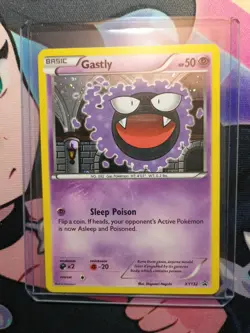 Pokemon TCG Gastly XY132 Holo Black Star Promo Card NM - Image 1