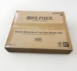 One Piece TCG Seven Warlords of the Sea Binder & Card Set [ENG] Factory sealed - Image 1