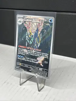 Clawitzer 141/132 Me01: Mega Evolution Holo Pokemon Card Full Art Water Type 💧 - Image 2