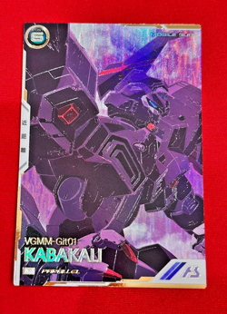 Gundam ARSENAL BASE Card KABAKALI BANDAI JAPAN FQ04-017(P) - Image 1