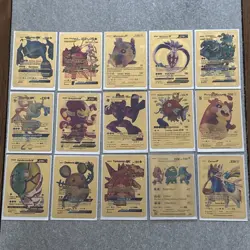 Pokemon- TCG Trading Cards Gold Foil 30 Card Lot! - Image 2