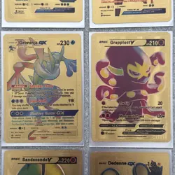 Pokemon- TCG Trading Cards Gold Foil 30 Card Lot! - Image 5