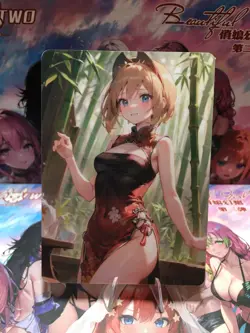 Beautiful Waifu Card Goddess Story CCG Anime Waifu Double Sided - Image 1