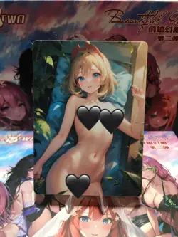 Beautiful Waifu Card Goddess Story CCG Anime Waifu Double Sided - Image 2