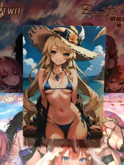 Beautiful Waifu Card Goddess Story CCG Anime Waifu Double Sided - Image 1