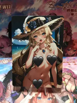 Beautiful Waifu Card Goddess Story CCG Anime Waifu Double Sided - Image 2