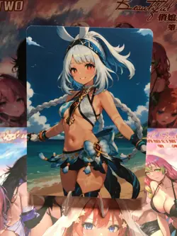 Beautiful Waifu Card Goddess Story CCG Anime Waifu Double Sided - Image 1