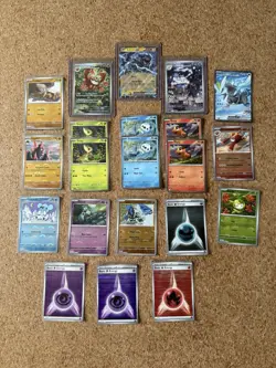 Pokemon Black Bolt & White Flare Card Lot - Image 1