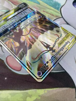 Espeon & Deoxys GX Tag Team Pokemon Card SM240 Promo (Next Day Shipping) - Image 3