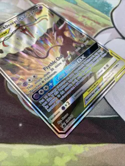 Espeon & Deoxys GX Tag Team Pokemon Card SM240 Promo (Next Day Shipping) - Image 5