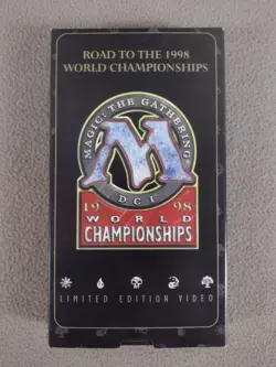 Magic: The Gathering Road to 1998 World Championships VHS Limited Ed - Image 1