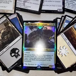 Magic Whole COMMANDER Deck MTG - CLERICAL EXTORTION Tribal Clerics Extort Life - Image 1