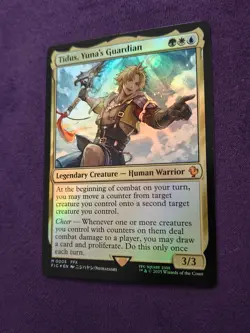 Tidus, Yuna's Guardian Foil M Commander: FINAL FANTASY 5 NM FIC MTG - Image 2