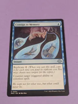 MTG Magic: Modern Horizons 3: Consign to Memory #0054 Uncommon - NM - Image 1