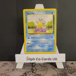 Squirtle 63/102 Base Set Pokemon Card WOTC - Image 1