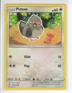 PIDOVE UNIFIED MINDS SET POKEMON CARD 174/236 NM/M - Image 1