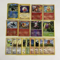 Vintage Holo/Non Pokemon Cards Shadowless Moderate to HEAVY PLAY/ Damaged - Image 1
