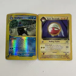 Vintage Holo/Non Pokemon Cards Shadowless Moderate to HEAVY PLAY/ Damaged - Image 2