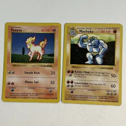 Vintage Holo/Non Pokemon Cards Shadowless Moderate to HEAVY PLAY/ Damaged - Image 4
