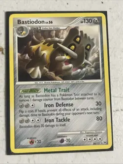 Bastiodon - 20/127 - Rare - Platinum (Base Set) - Pokemon - Image 1