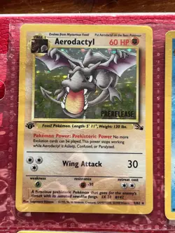 Pokemon TCG Binder Page WOTC Holo Promos Original Owner Vintage Swirls - Image 2