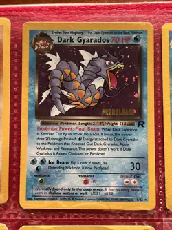 Pokemon TCG Binder Page WOTC Holo Promos Original Owner Vintage Swirls - Image 3