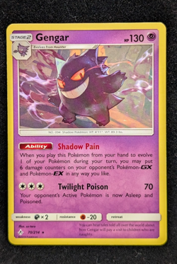 Gengar 70/214 - SM Unbroken Bonds Regular LP Pokemon TCG - Image 1