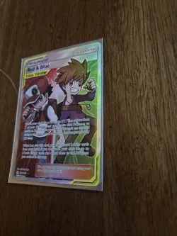 Pokemon TCG 2019 Red Blue Tag Team Trainer Cosmic Eclipse Full Art #234/236 - Image 4
