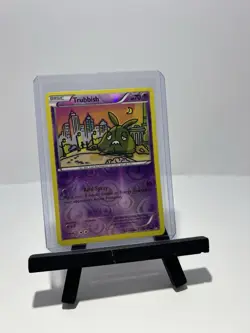 Pokemon TCG Breakpoint Reverse Holo Trubbish 56/122 - Image 1