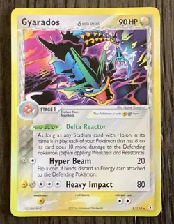 Gyarados Holo Rare 2006 Pokemon EX Holon Phantoms 8/110 LP OR BETTER - Image 1