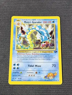 Pokemon Gym Challenge "Misty's Gyarados" 13/132 / Holo Rare / Lightly Played - Image 1