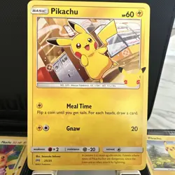 Pikachu - 25/25 McDonalds Promo (Pokemon) Non Holo - NM/LP - Image 1