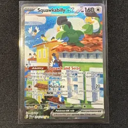 Squawkabilly ex - 264/193 Special Illustration Rare Holo NM Pokemon SV02: Paldea - Image 1