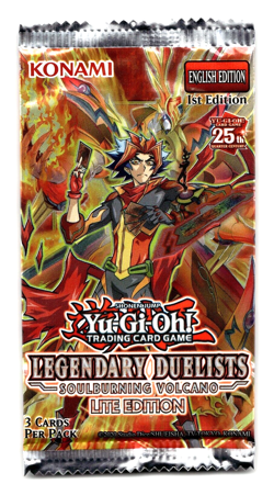 Yu GI Oh! Legendary Duelist 1st Edition (3 Cards per Pack) Sealed - Image 1