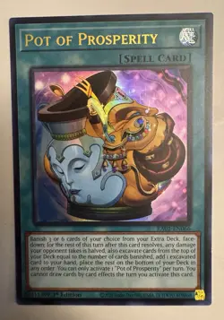 *** POT OF PROSPERITY *** ULTRA RARE 1ST EDITION RA01-EN066 MINT/NM YUGIOH! - Image 1