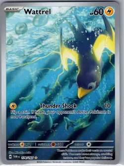Wattrel 178/167 SV06: Twilight Masquerade - Pokemon Card - NM - Image 1