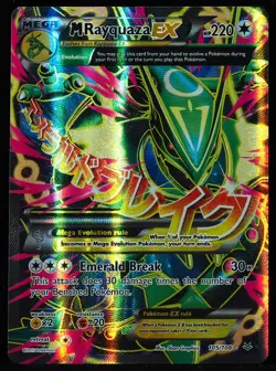 Mega Rayquaza EX #105 NM+ Pokemon Card - Image 1
