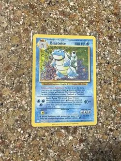 Blastoise 003/034 Trading Card Game Classic Holo MINT - Image 4
