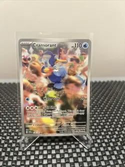 Pokemon TCG Cramorant Twilight Masquerade Card 176/167 Sir NM/Mint Pack Fresh - Image 1