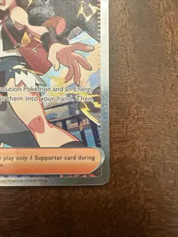 Pokemon Card Hilda Sir Black Bolt / White Flare 171/086 English, Mint Condition - Image 3