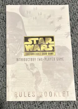 STAR WARS CUSTOMIZABLE CARD GAME INTRODUCTARY TWO-PLAYER GAME SET 73000403607 - Image 5